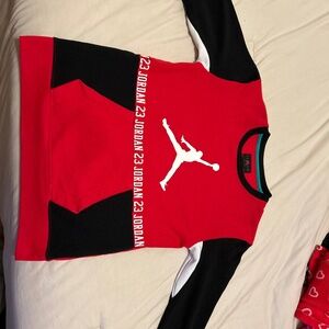 JORDAN LOGO PRINTED SWEATSHIRT